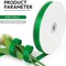 5/8 Inch 100 Yards Satin Ribbon Green, Solid Color Fabric Ribbon for Gift Wrapping, Wedding, Polyester Gift Ribbon for Birthday Party Decoration, Craft, Hair, Floral, Sewing